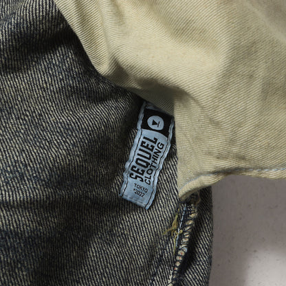 22AW ×fragment design ヴィンテージ加工 デニムパンツ(DAMAGE DENIM PANTS)