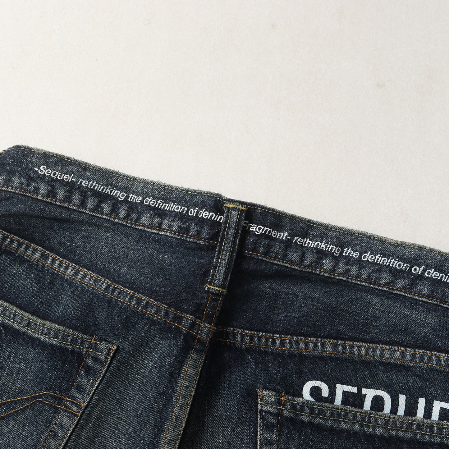 22AW ×fragment design ヴィンテージ加工 デニムパンツ(DAMAGE DENIM PANTS)