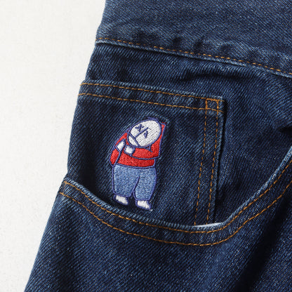 ビッグボーイ ウォッシュド バギー デニムパンツ(BIG BOY PANTS)