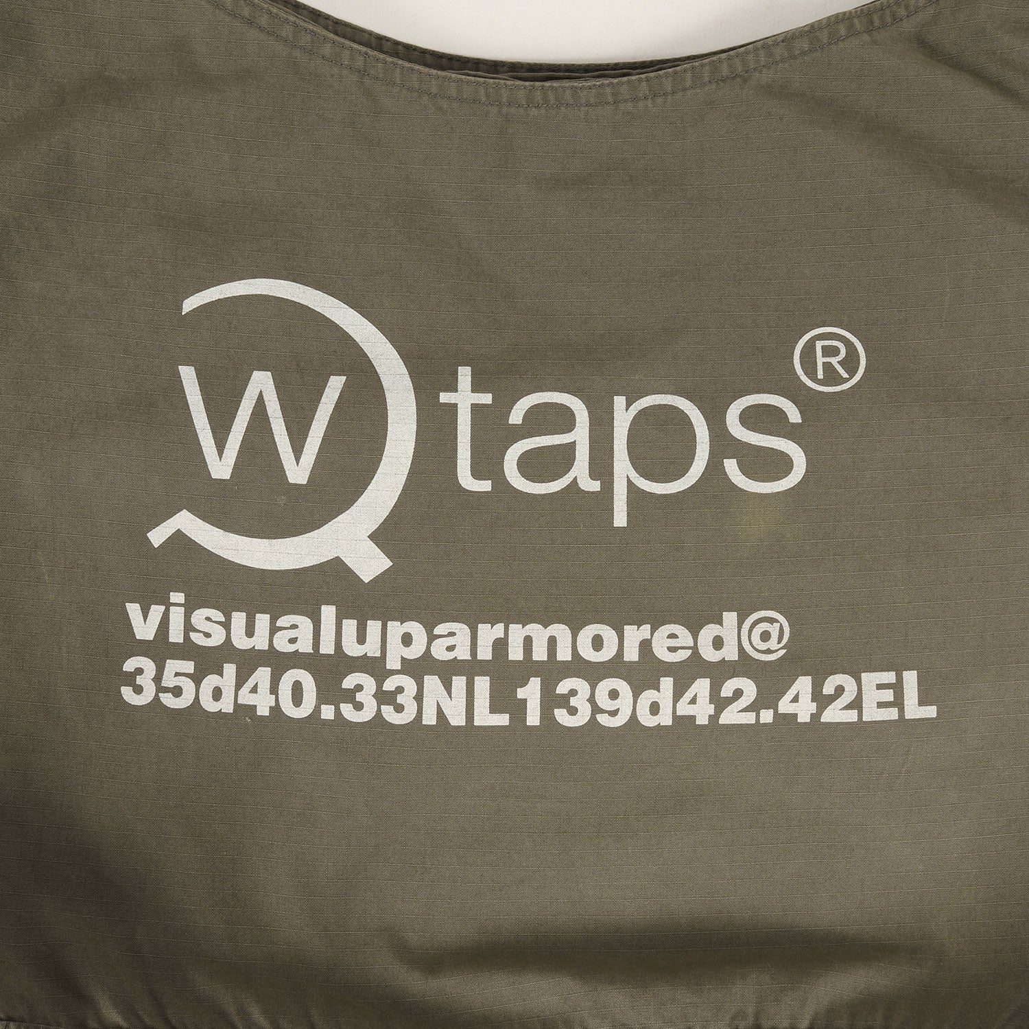 WTAPS (ダブルタップス) リップストップ ミリタリー ショルダーバッグ