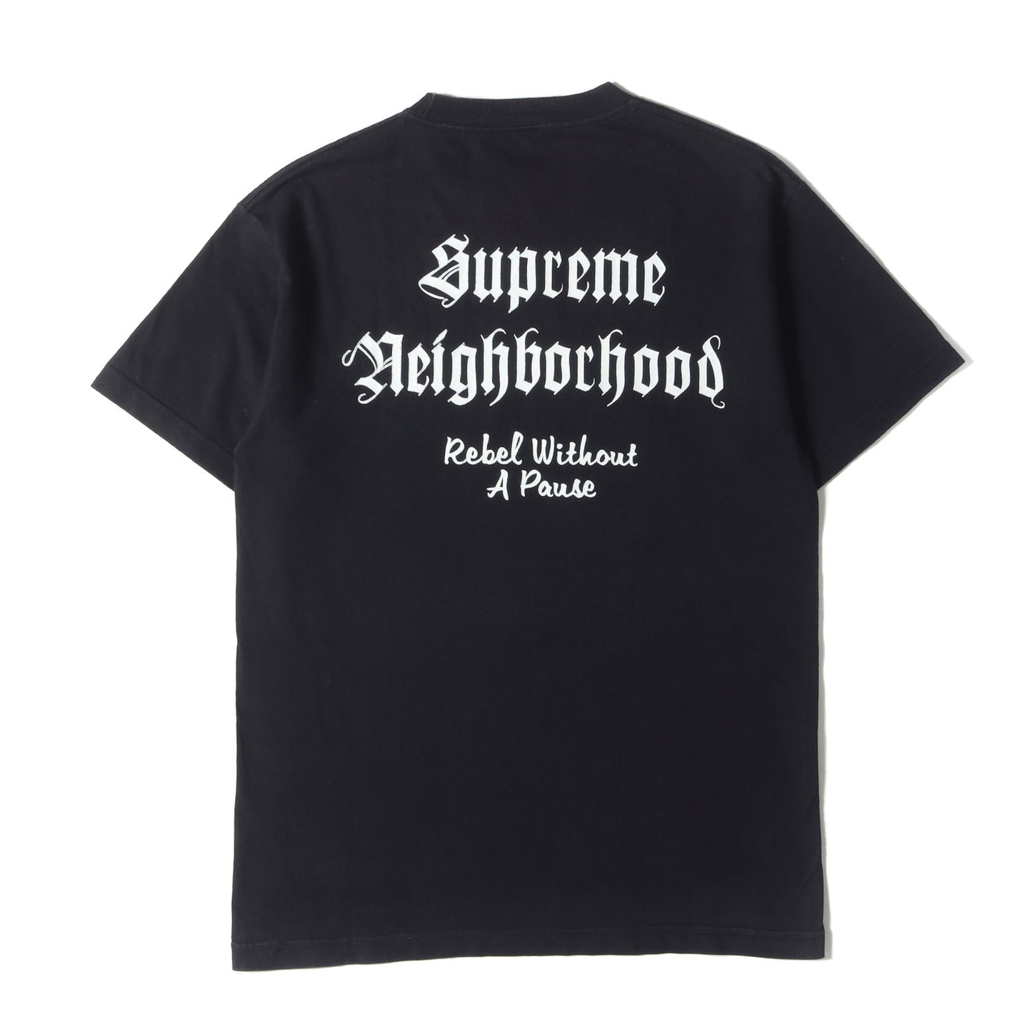 06AW ×NEIGHBORHOOD スカルソード BOXロゴ Tシャツ