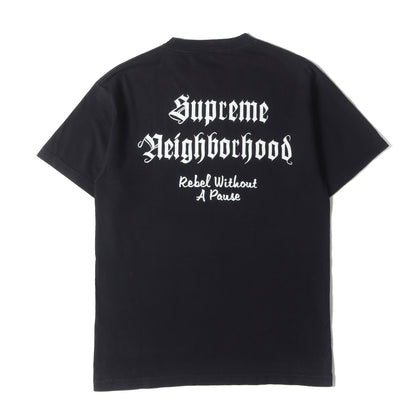 06AW ×NEIGHBORHOOD スカルソード BOXロゴ Tシャツ