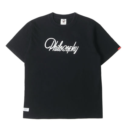 00s Philosophyロゴ クルーネック Tシャツ