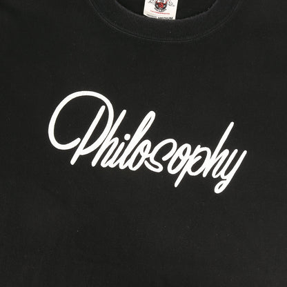 00s Philosophyロゴ クルーネック Tシャツ