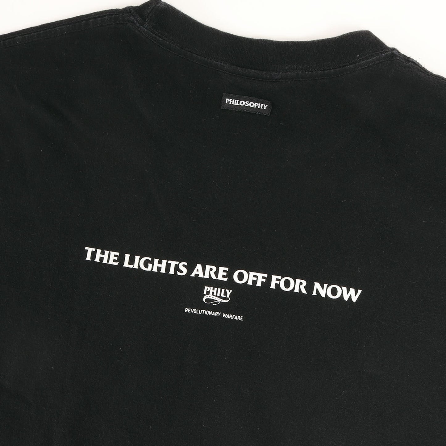 00s PHILYロゴ クルーネック Tシャツ