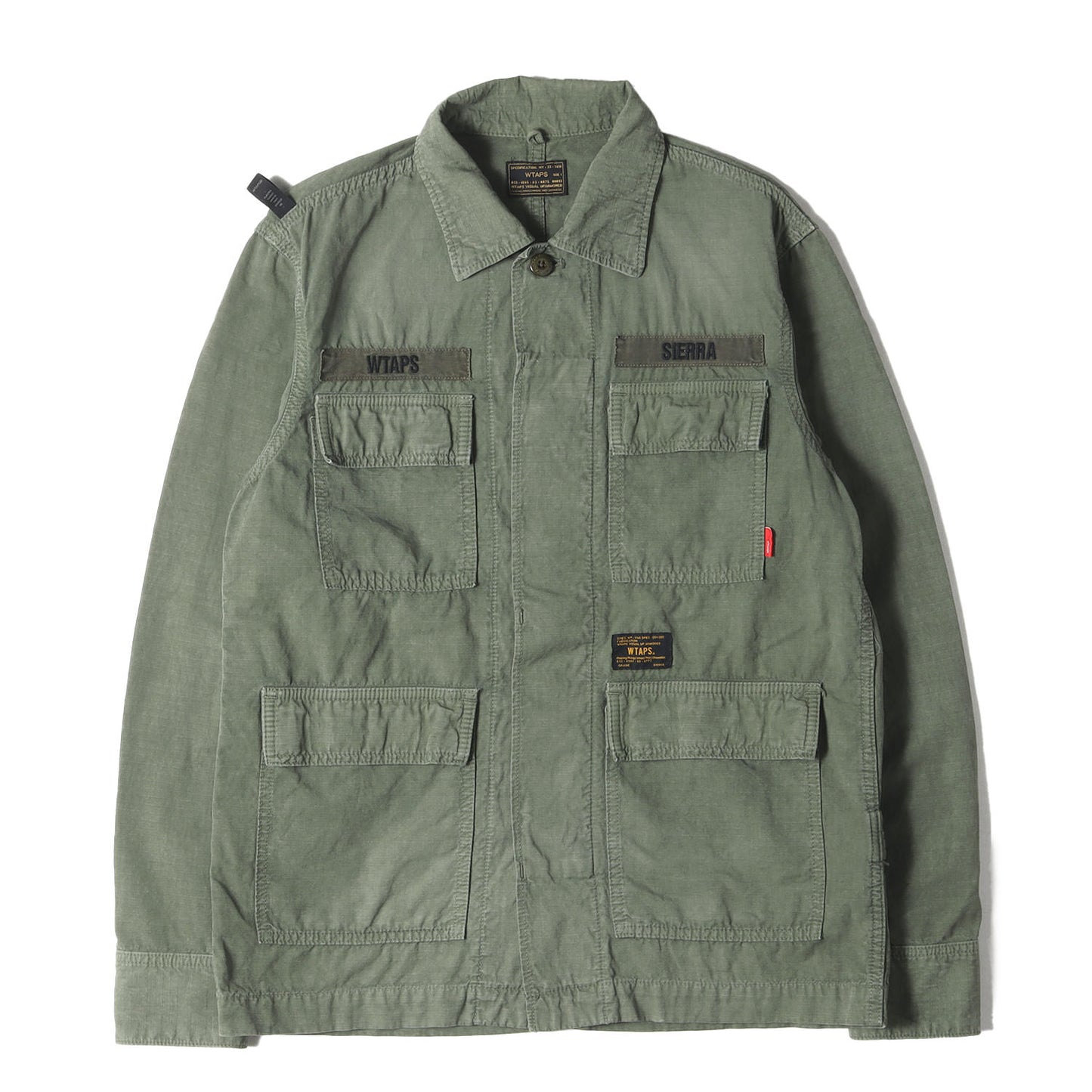 リップストップ ミリタリー ジャングル シャツジャケット(JUNGLE L/S)