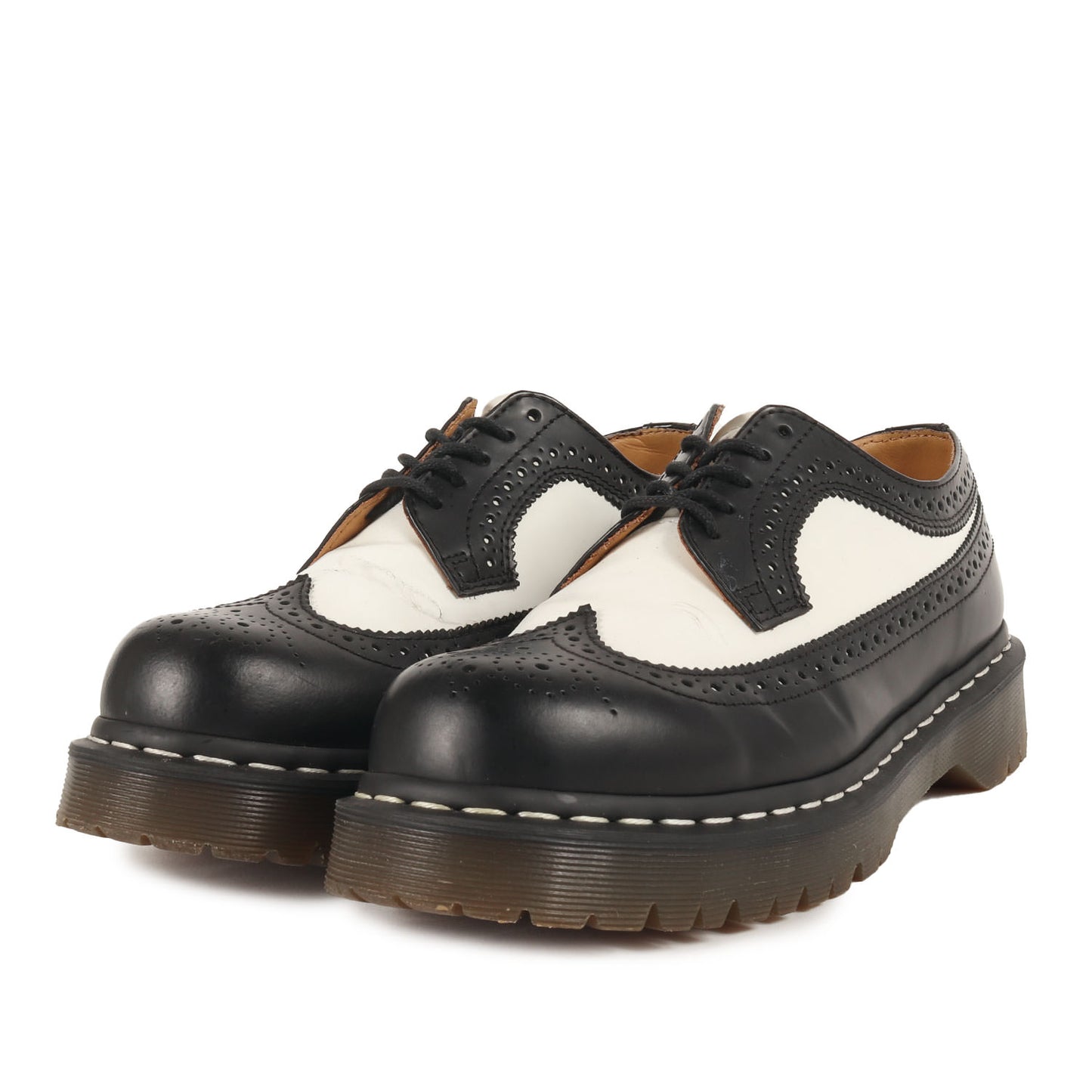 ロングウイングチップ ブローグ レザーシューズ(3989 BROGUE SHOE)