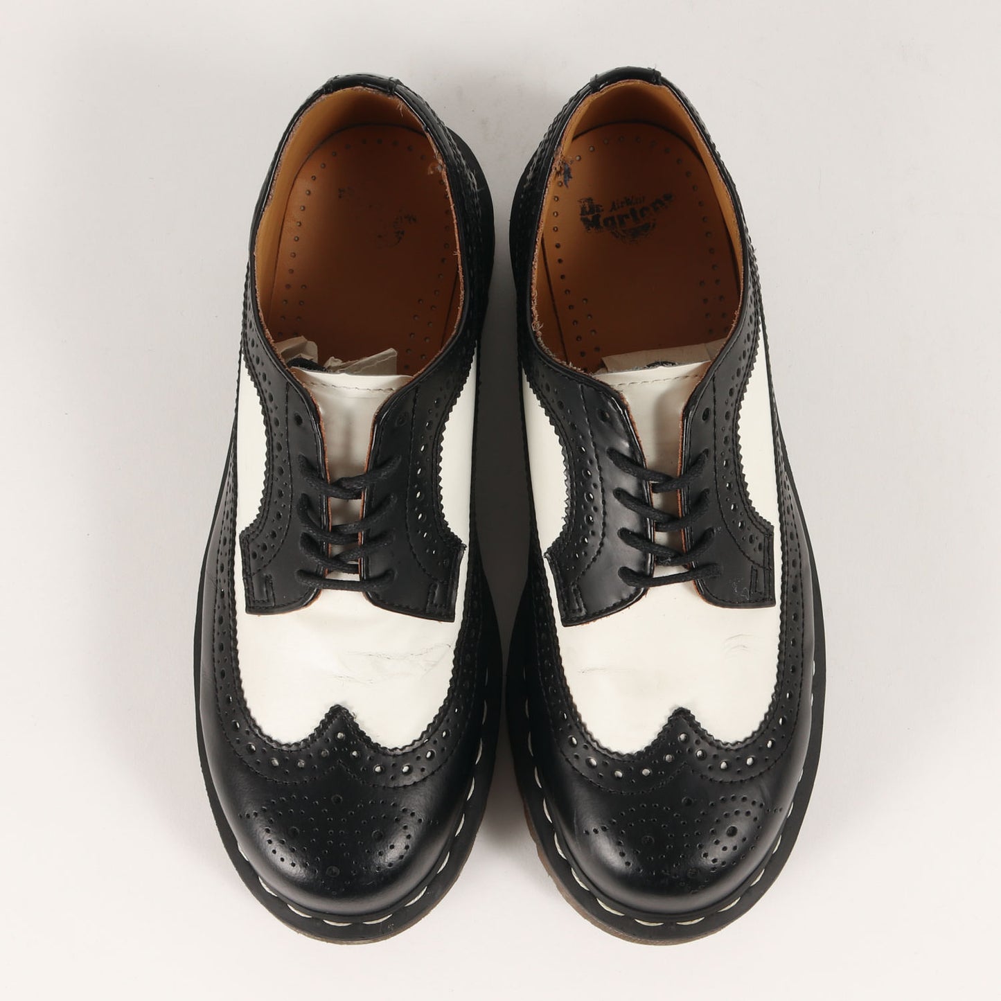 ロングウイングチップ ブローグ レザーシューズ(3989 BROGUE SHOE)