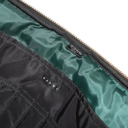 ×PORTER 総柄プリント クラッチバッグ