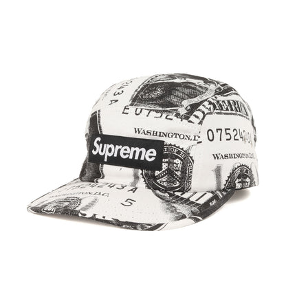 ドル札柄 BOXロゴ キャンプキャップ(Franklin  Camp Cap)