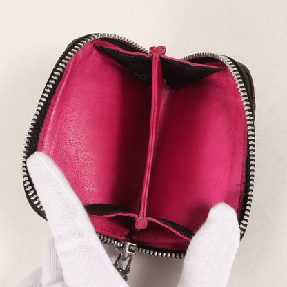 ノベルティレザー ラウンド ダガージップ コインケース