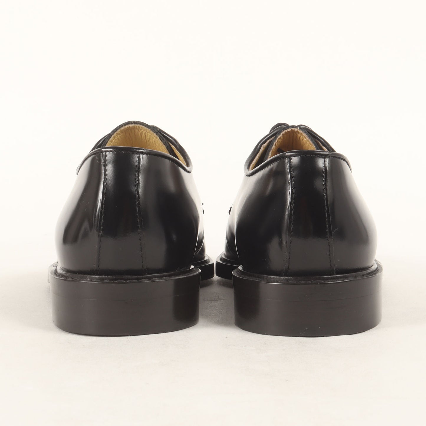 ×FREDY&GLOSTER 別注 プレーントゥ レザー レースアップシューズ