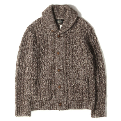 RRL (ダブルアールエル) 24AW ショールカラー ローゲージ ミックス 