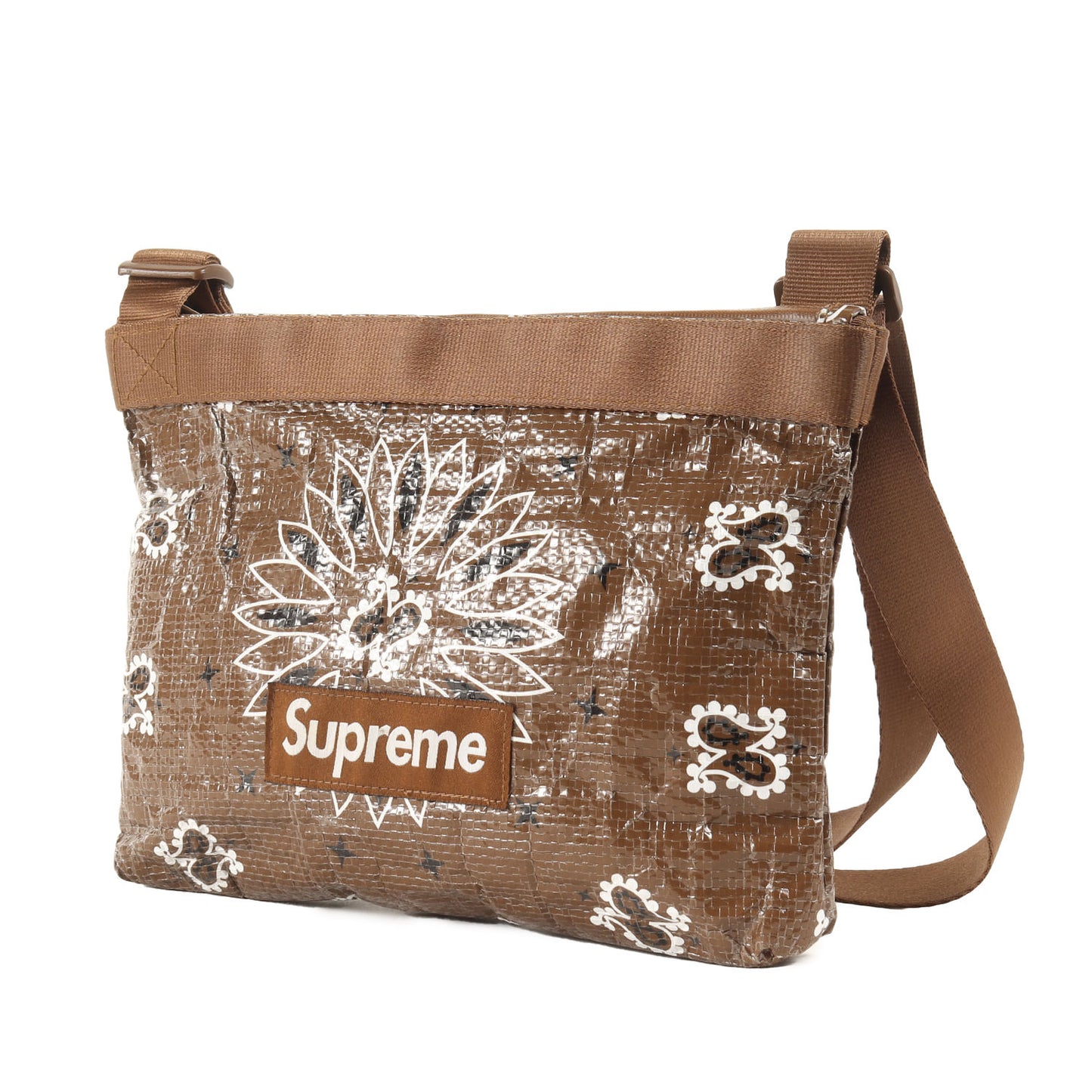 21SS バンダナ柄 タープサイドバッグ / ショルダーバッグ(Bandana Tarp Side Bag)