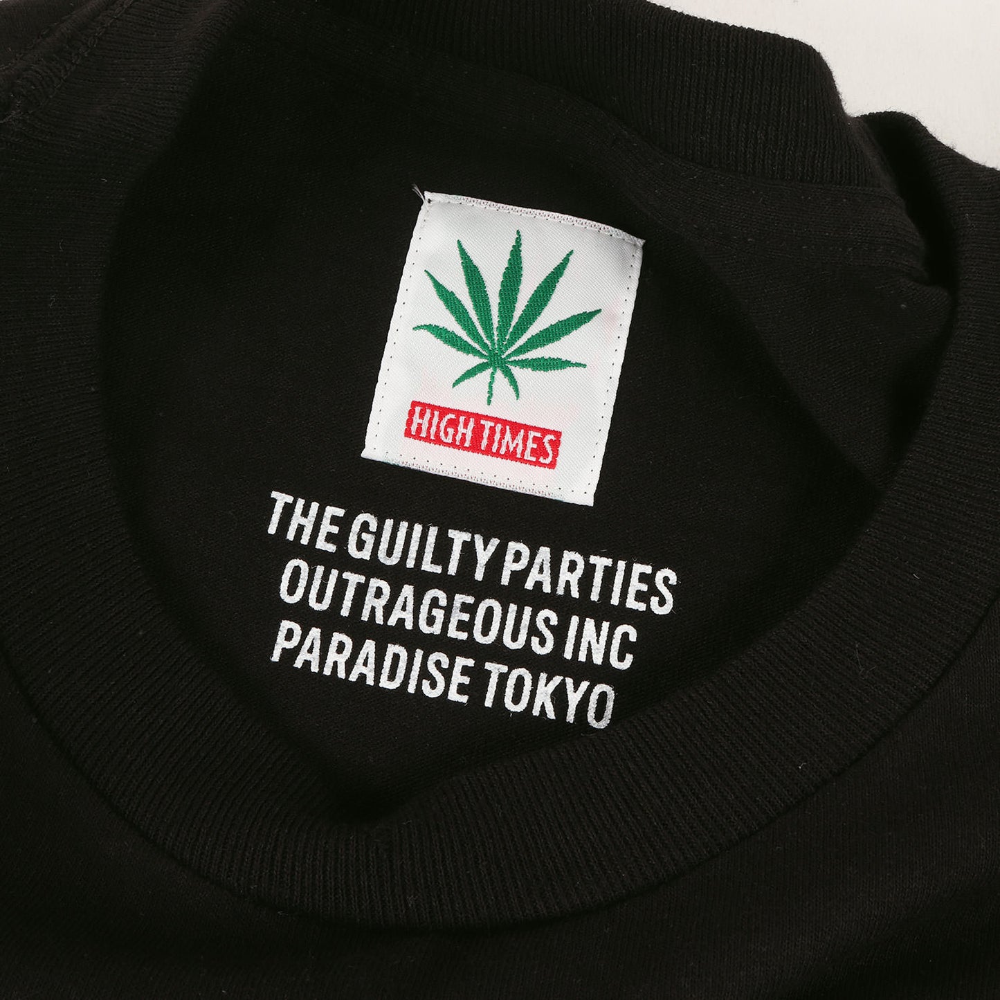 24SS ×HIGH TIMES ロングスリーブ Tシャツ(CREW NECK LONG SLEEVE T-SHIRT)