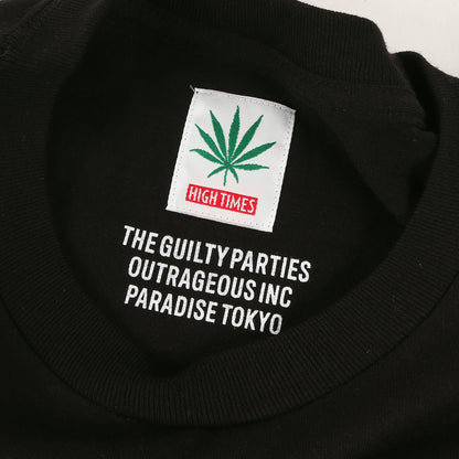 24SS ×HIGH TIMES ロングスリーブ Tシャツ(CREW NECK LONG SLEEVE T-SHIRT)