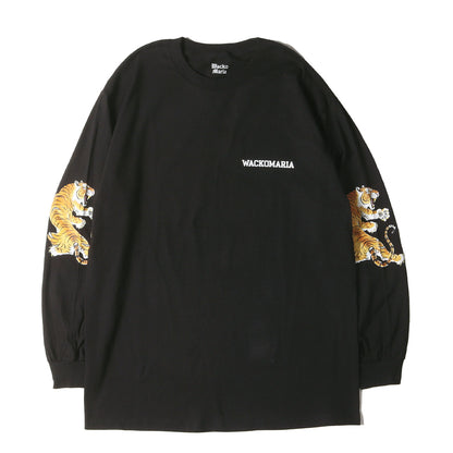 24AW ×TIM LEHI 虎プリント ロングスリーブ Tシャツ(CREW NECK LONG SLEEVE T-SHIRT)