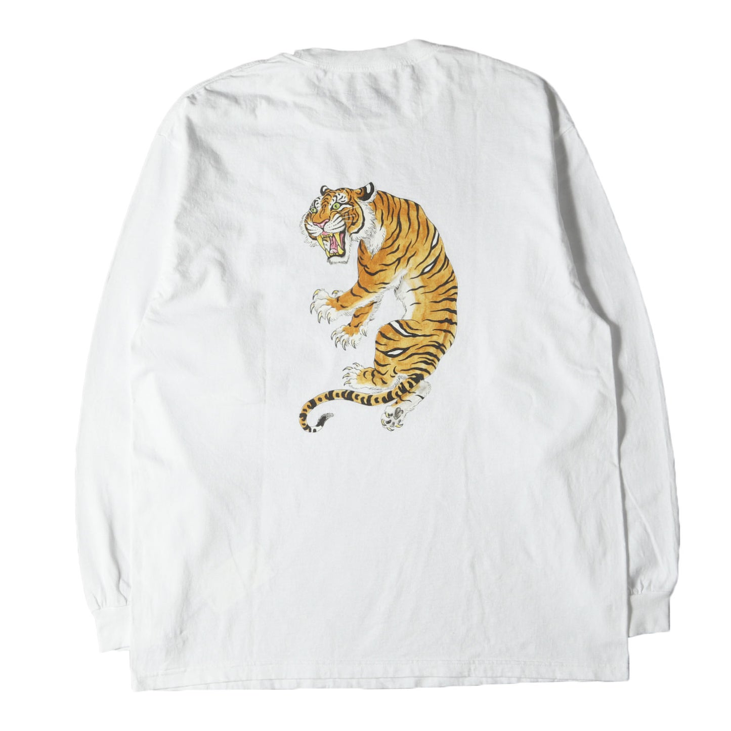 23SS ×TIM LEHI 虎プリント ロングスリーブ Tシャツ(CREW NECK LONG SLEEVE T-SHIRT)