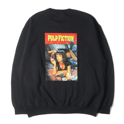 24AW ×PULP FICTION フォトプリント スウェット(CREW NECK SWEAT SHIRT)