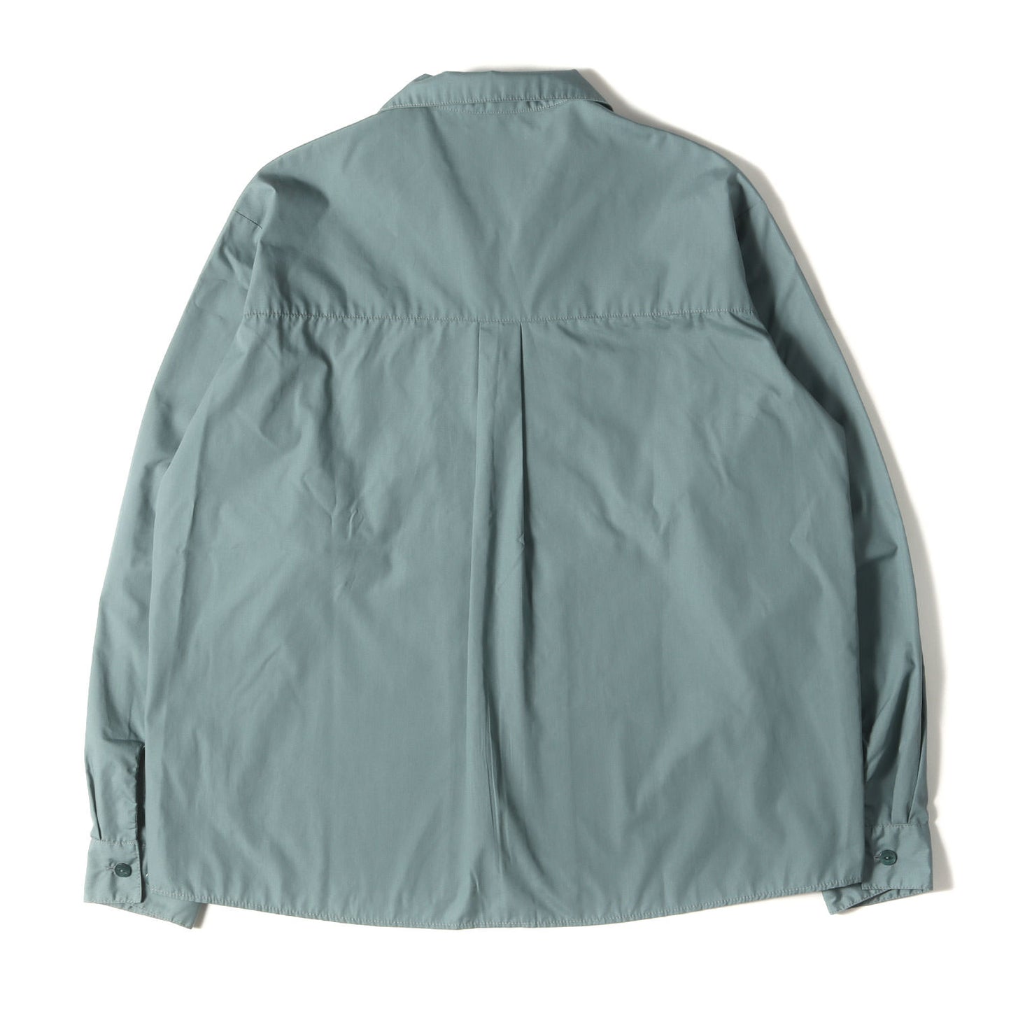 23SS ワッペン付き オープンカラー ワークシャツ(L/S WORKER SHIRT)