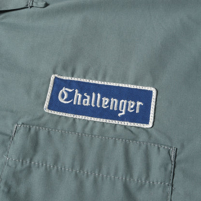 23SS ワッペン付き オープンカラー ワークシャツ(L/S WORKER SHIRT)