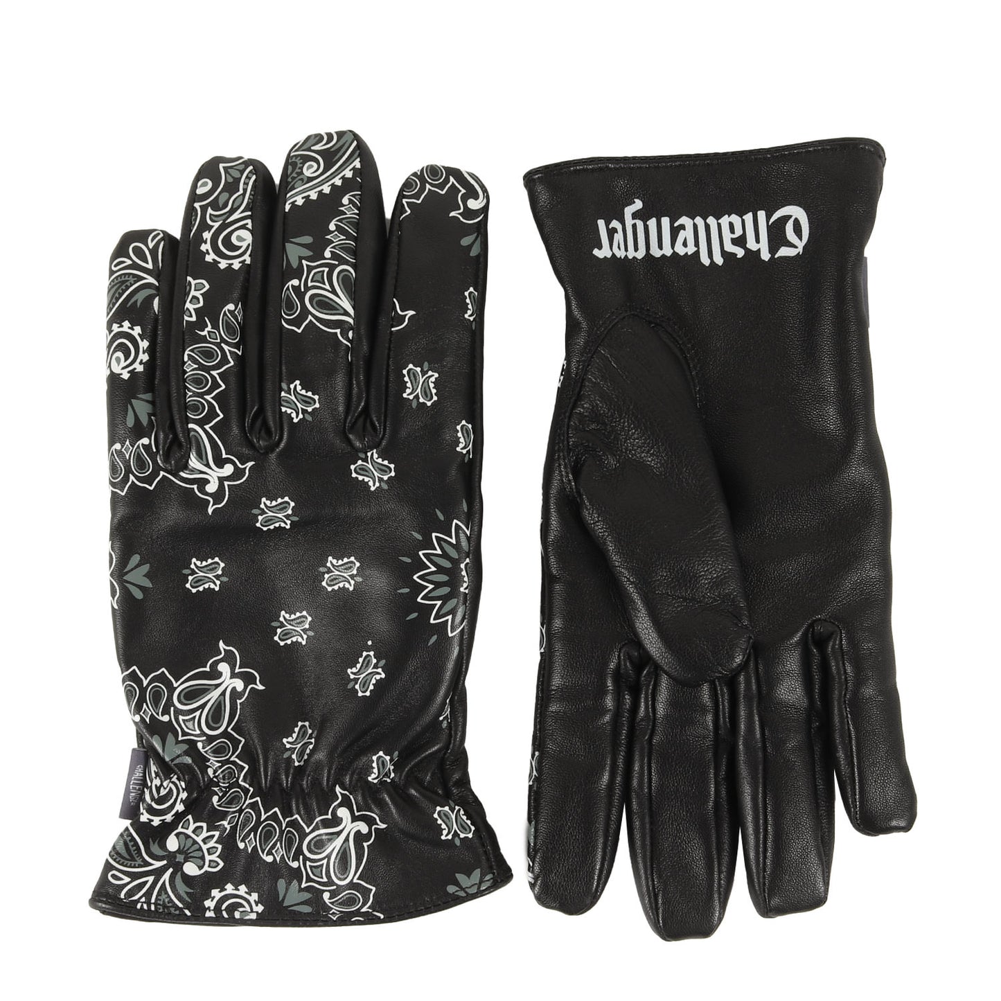 23AW バンダナ柄 シープスキンレザー グローブ / 手袋(BANDANA LEATHER GLOVE)