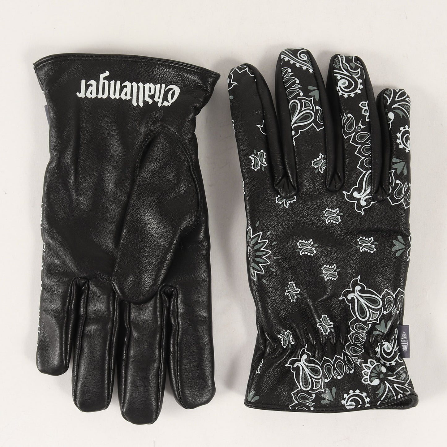 23AW バンダナ柄 シープスキンレザー グローブ / 手袋(BANDANA LEATHER GLOVE)