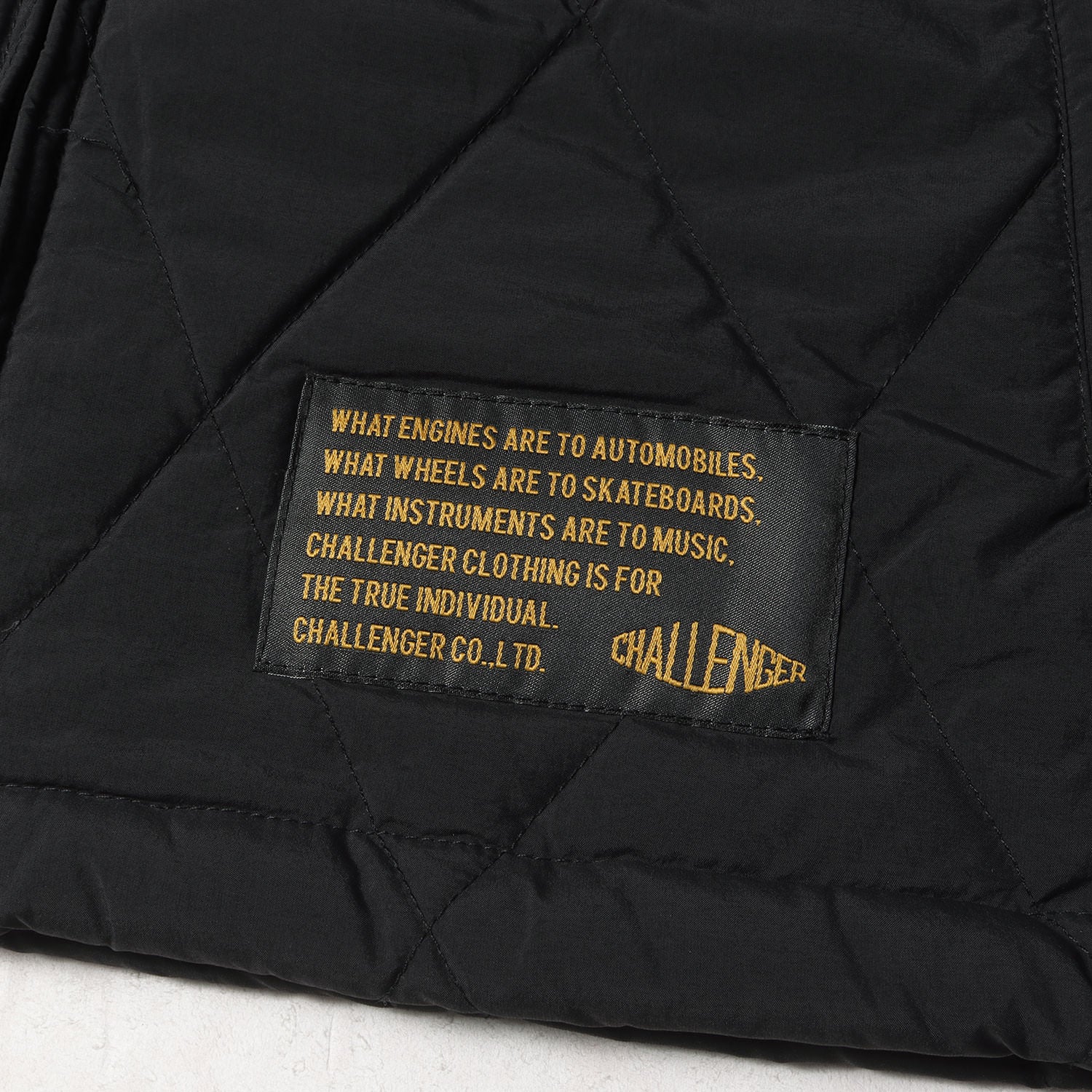 CHALLENGER (チャレンジャー) 24AW キルティング インナー ダウン 
