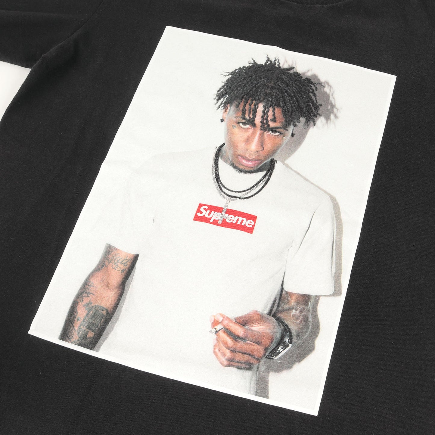 23AW ヤングボーイ・ネヴァー・ブローク・アゲイン フォト Tシャツ(NBA Youngboy Tee)