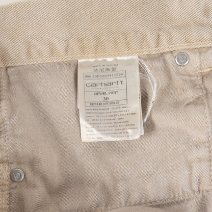 ピグメントダイ加工 T/Cカツラギ 5ポケット パンツ(NEWEL PANT)