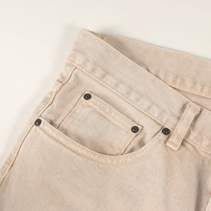 ピグメントダイ加工 T/Cカツラギ 5ポケット パンツ(NEWEL PANT)