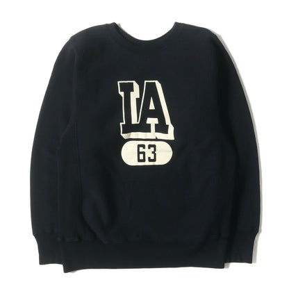 23AW カレッジロゴ リバースウィーブ スウェット(Lot 483 LA)