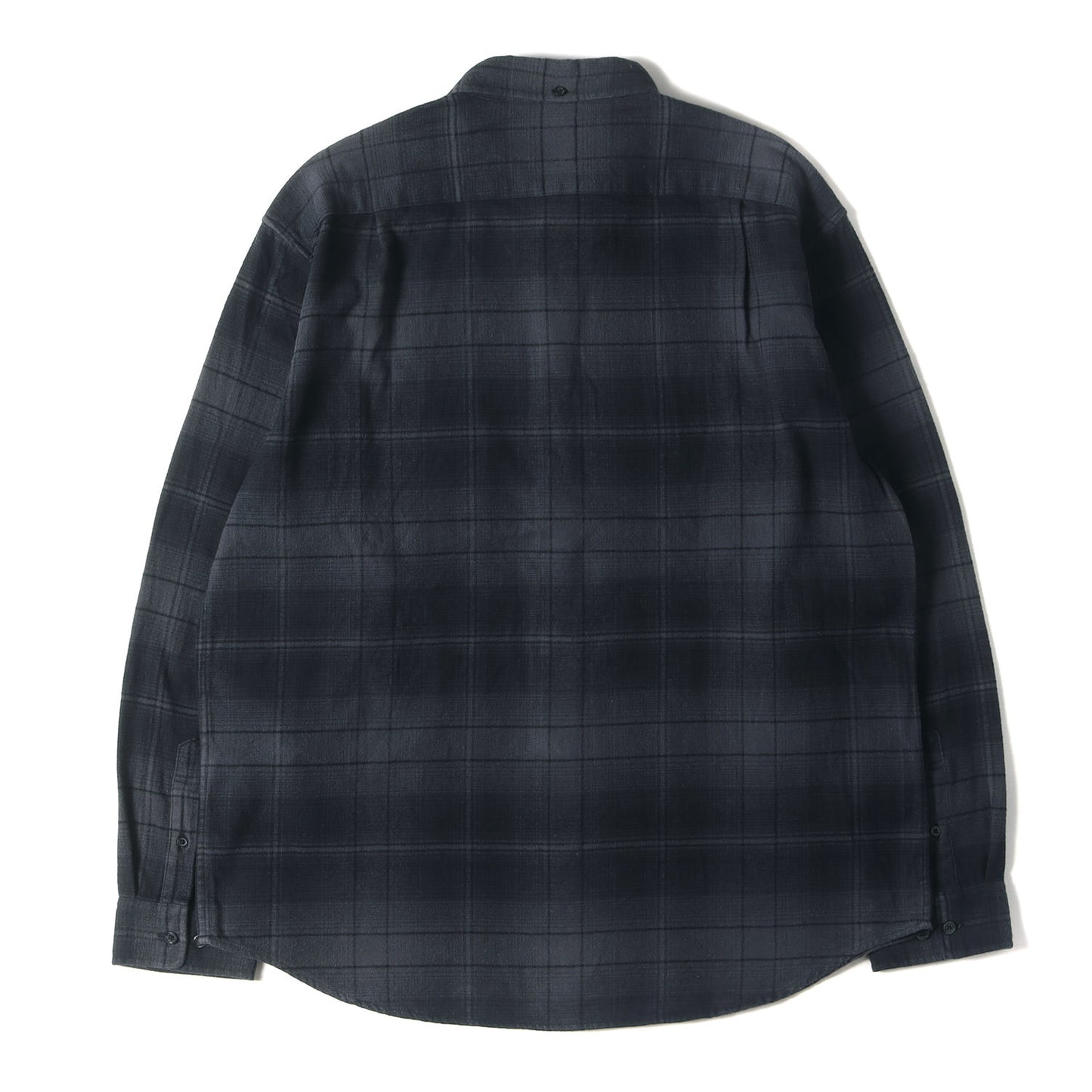 23SS シャドーチェック ボタンダウン フランネル シャツ(Shadow Plaid Flannel Shirt)