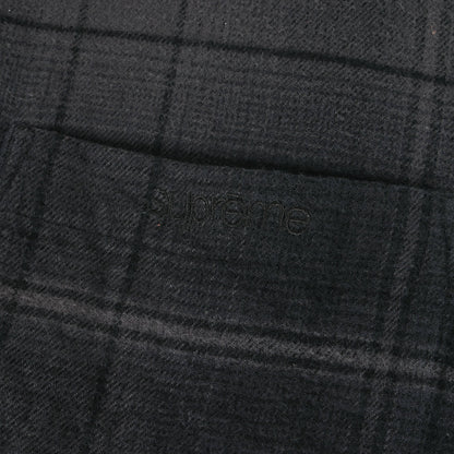 23SS シャドーチェック ボタンダウン フランネル シャツ(Shadow Plaid Flannel Shirt)