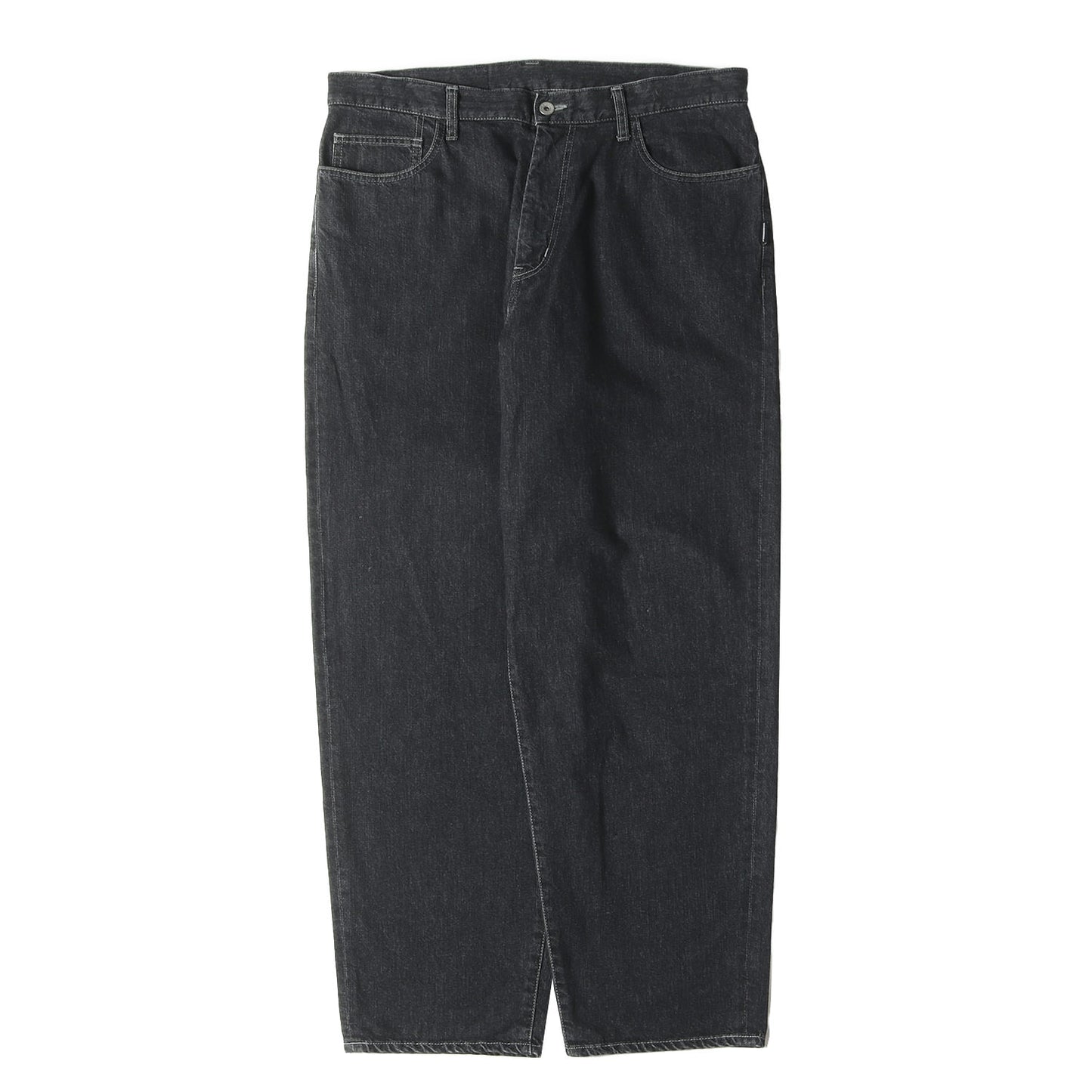 24AW ×PHINGERIN ウォッシュド ワイド テーパード デニムパンツ(6PK DENIM PANTS)