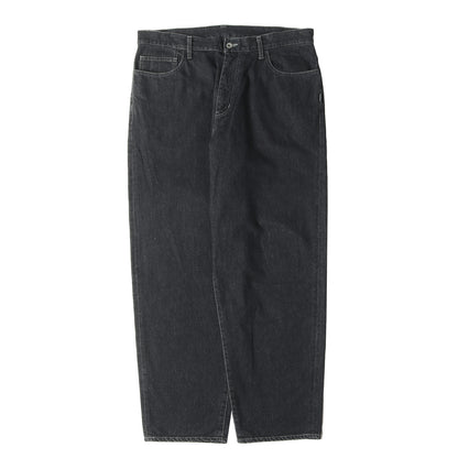 24AW ×PHINGERIN ウォッシュド ワイド テーパード デニムパンツ(6PK DENIM PANTS)