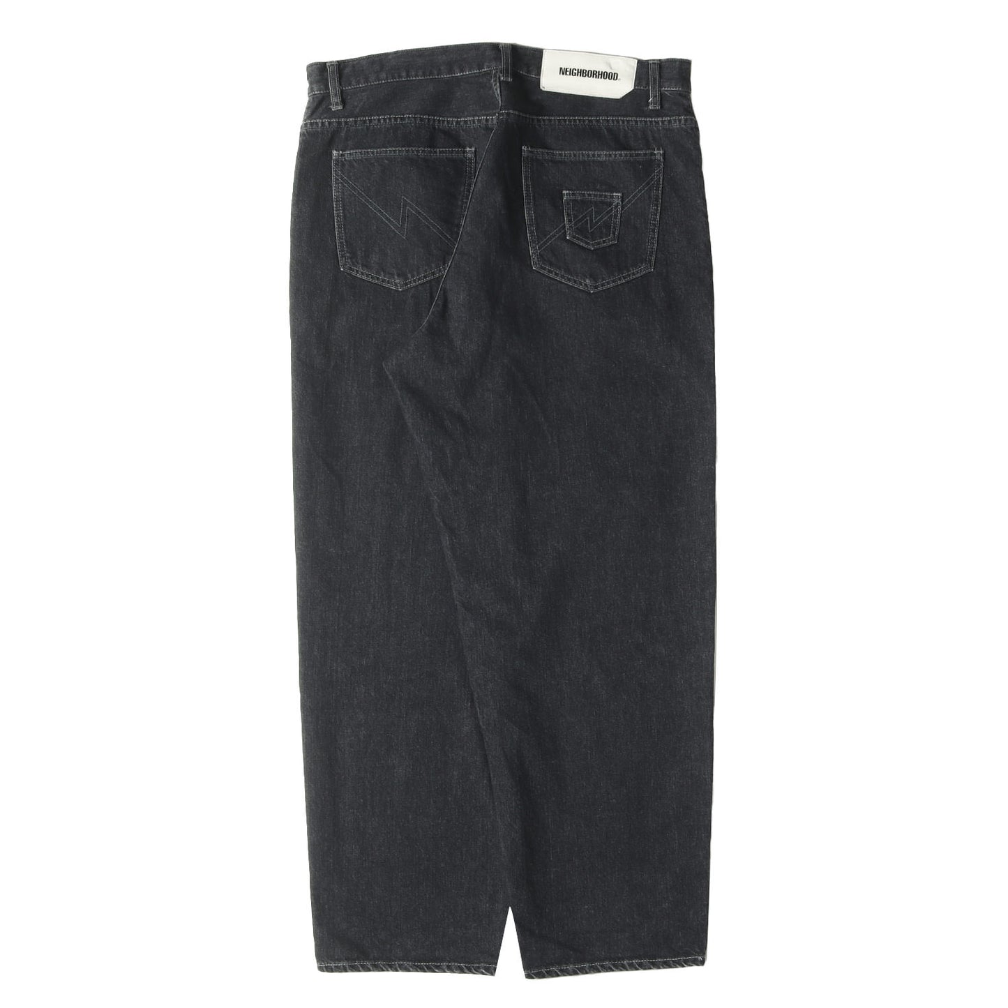 24AW ×PHINGERIN ウォッシュド ワイド テーパード デニムパンツ(6PK DENIM PANTS)