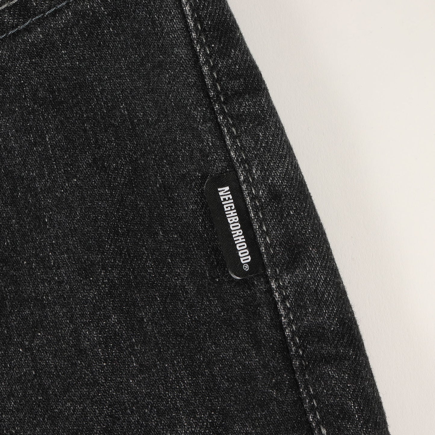 24AW ×PHINGERIN ウォッシュド ワイド テーパード デニムパンツ(6PK DENIM PANTS)