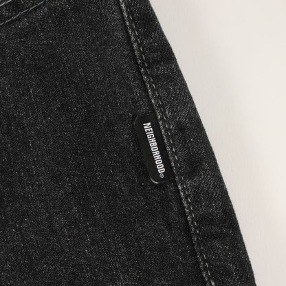 24AW ×PHINGERIN ウォッシュド ワイド テーパード デニムパンツ(6PK DENIM PANTS)