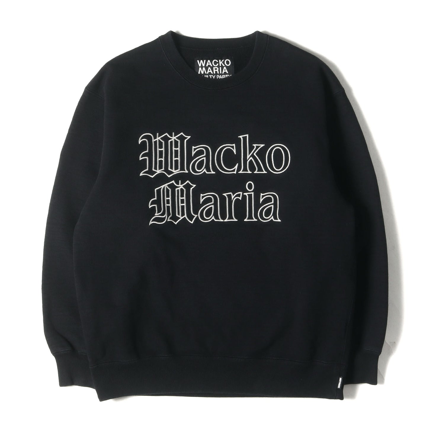 24SS ブランドロゴ刺繍 ヘビー スウェット(HEAVY WEIGHT CREW NECK SWEAT SHIRT)