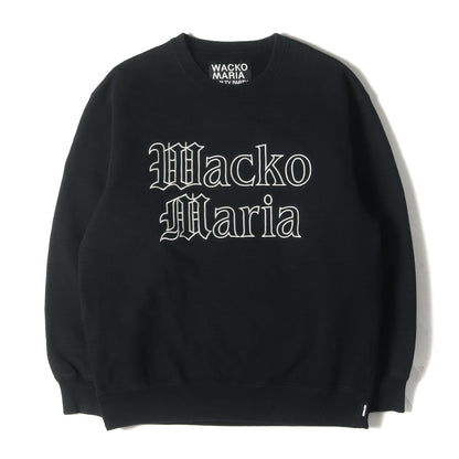 24SS ブランドロゴ刺繍 ヘビー スウェット(HEAVY WEIGHT CREW NECK SWEAT SHIRT)
