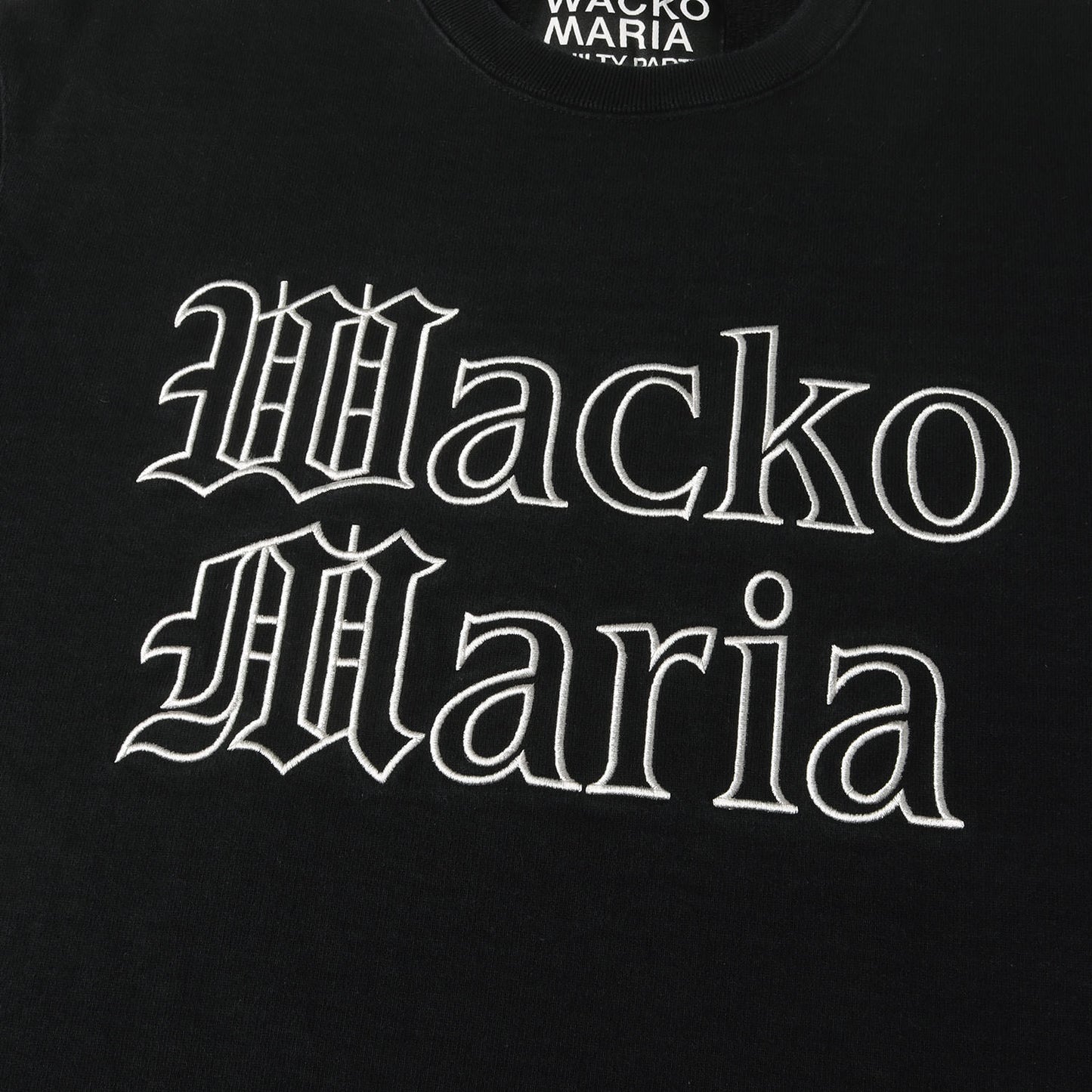 24SS ブランドロゴ刺繍 ヘビー スウェット(HEAVY WEIGHT CREW NECK SWEAT SHIRT)