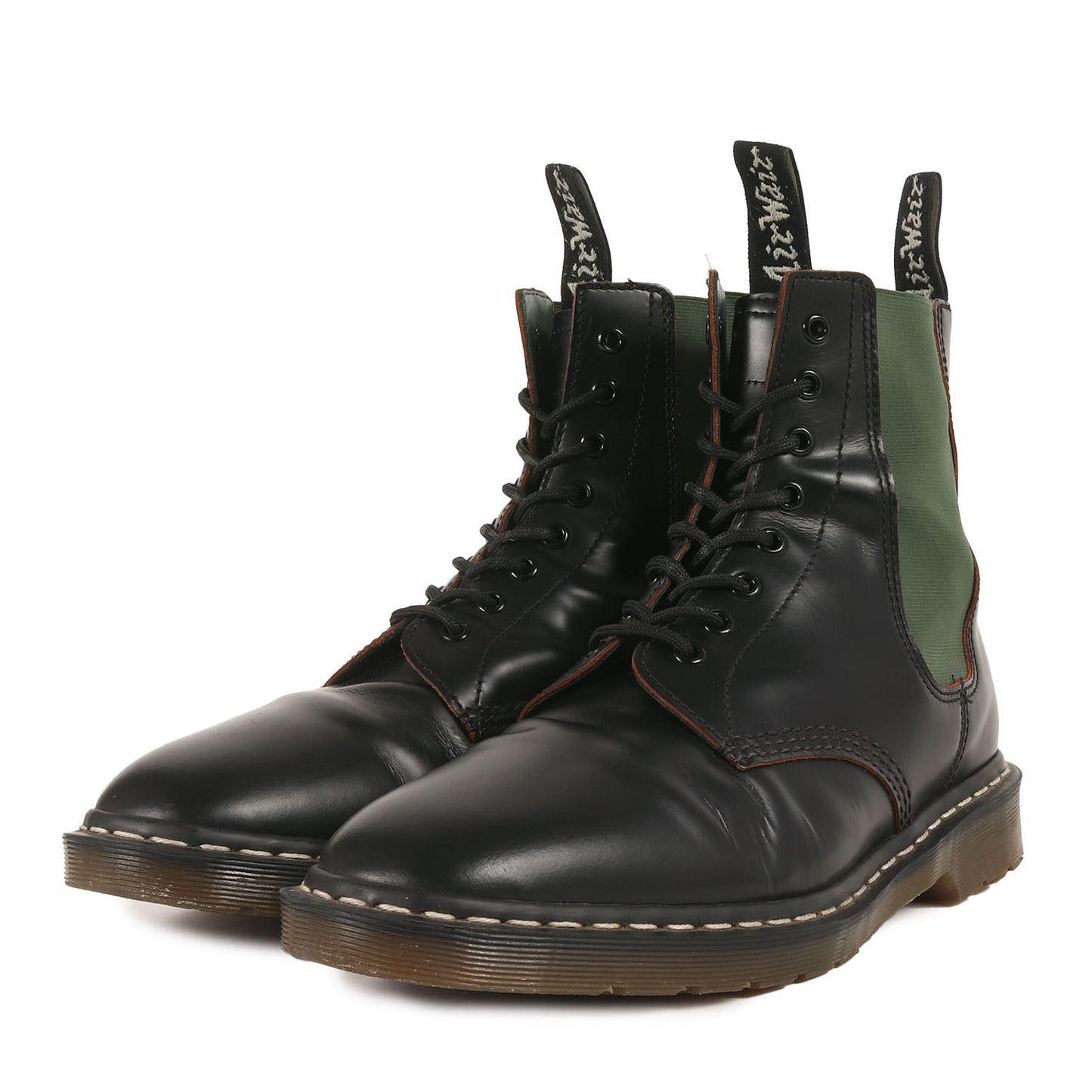 ×Dr.Martens 8ホール スムースレザー サイドゴア ブーツ (NHDM. 8EYE GUSSET / CL-BOOTS)