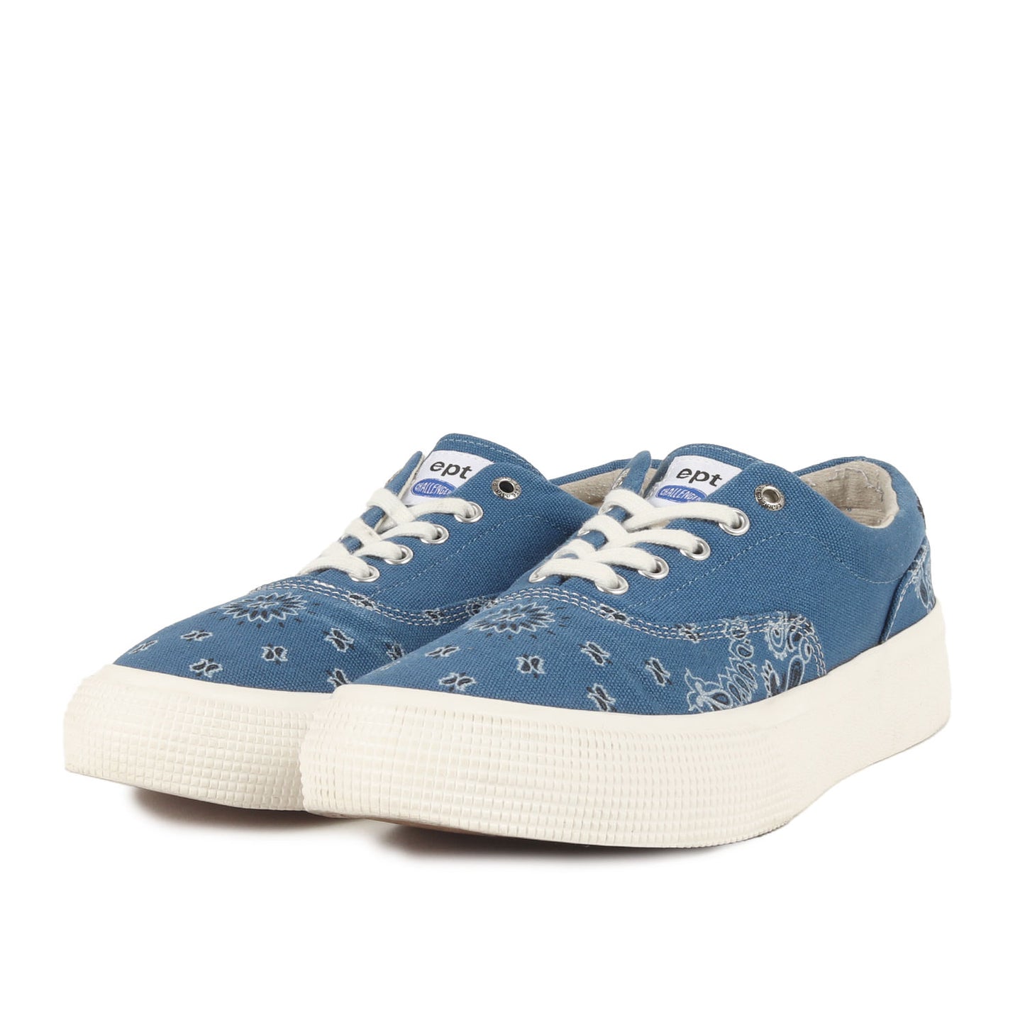 24AW ×East Pacific Trade バンダナ柄 キャンバス スニーカー(BANDANA SNEAKERS / DECK CANVAS)