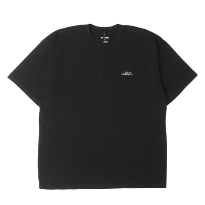 24SS ブランドロゴ刺繍 クルーネック Tシャツ(NH. TEE SS-12)