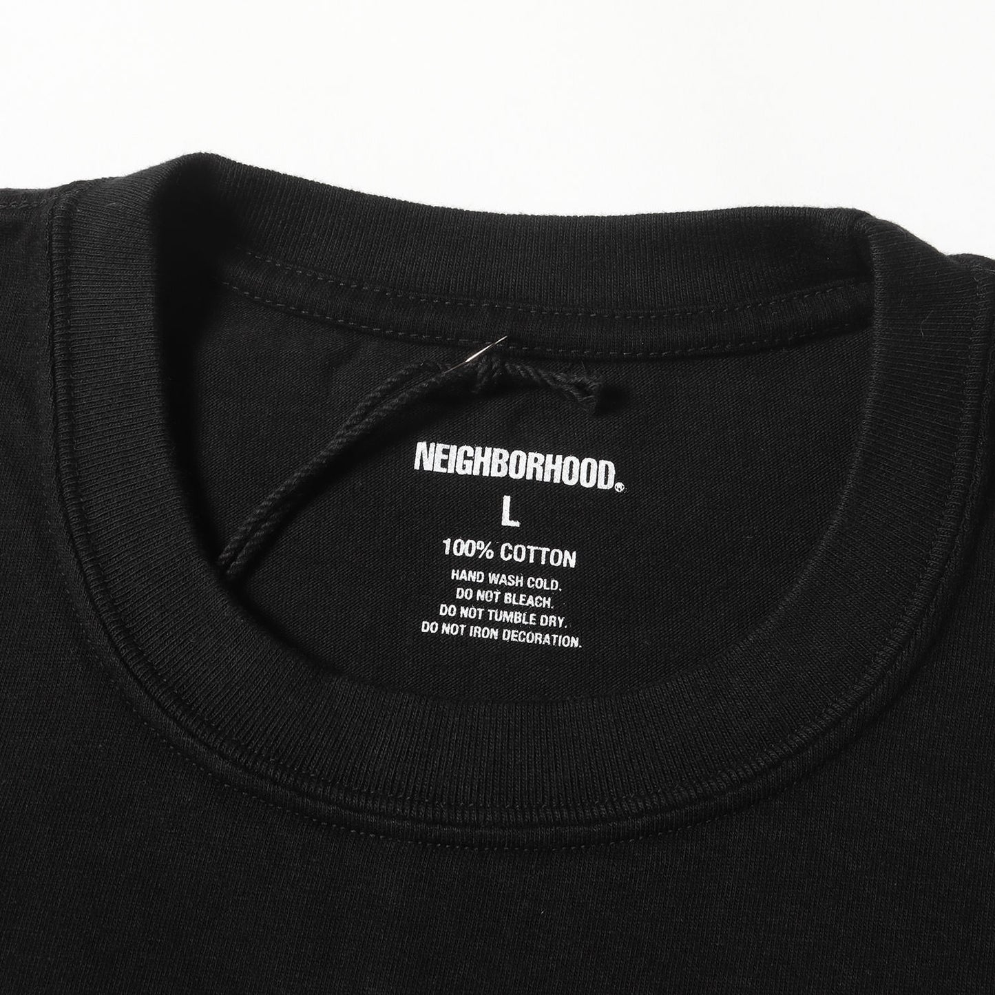 24SS ブランドロゴ刺繍 クルーネック Tシャツ(NH. TEE SS-12)