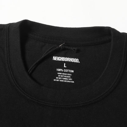 24SS ブランドロゴ刺繍 クルーネック Tシャツ(NH. TEE SS-12)