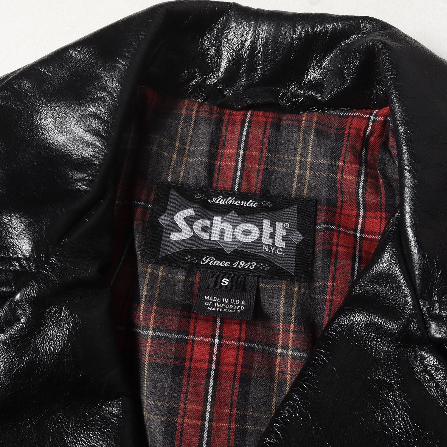 Schott (ショット) Lot.645 カウハイドレザー レトロ カーコート 