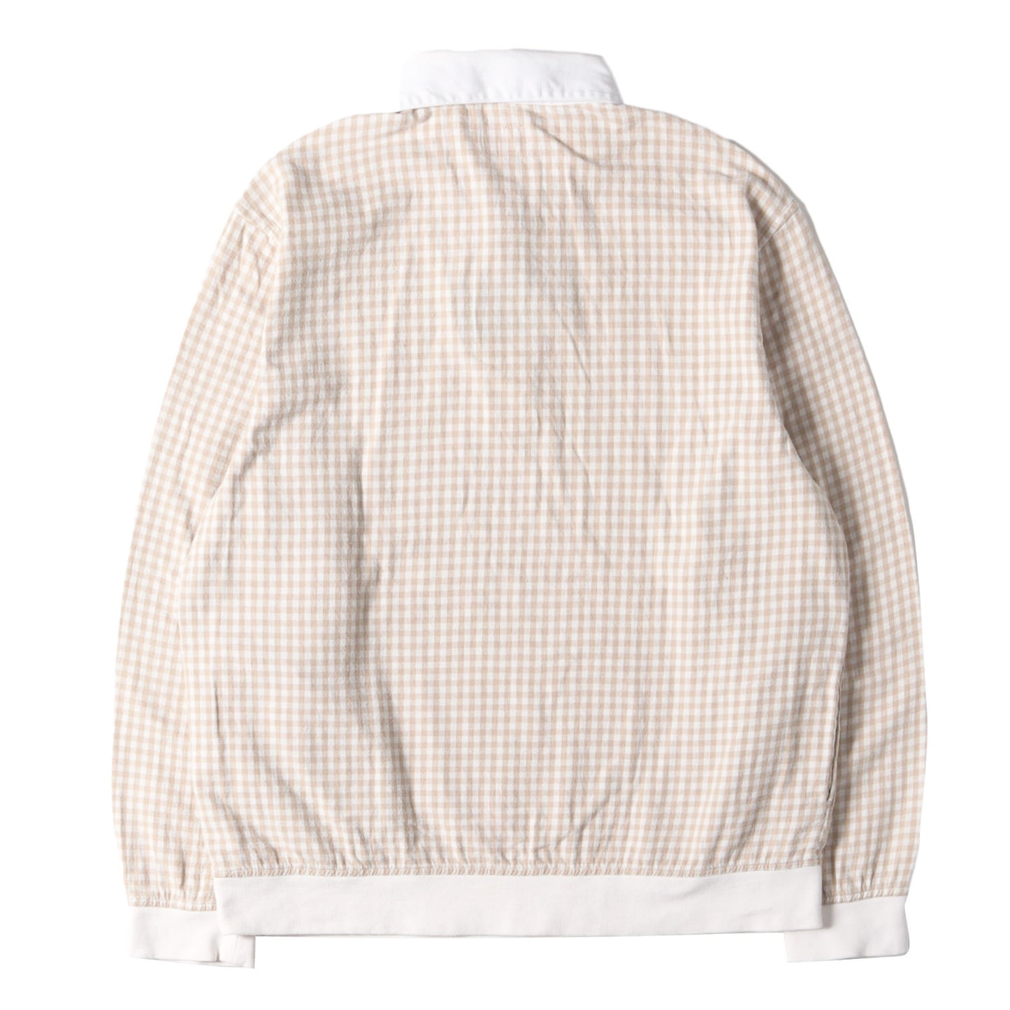 ギンガムチェック ロングスリーブ ポロシャツ(Gingham L/S Polo)