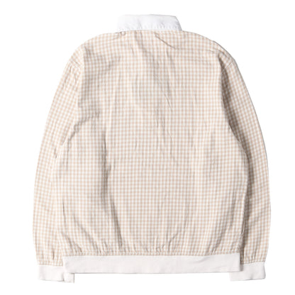 ギンガムチェック ロングスリーブ ポロシャツ(Gingham L/S Polo)